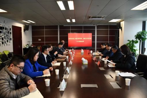 杭州市上城區(qū)委常委、副區(qū)長何亦星一行來浙江化工調(diào)研指導(dǎo)